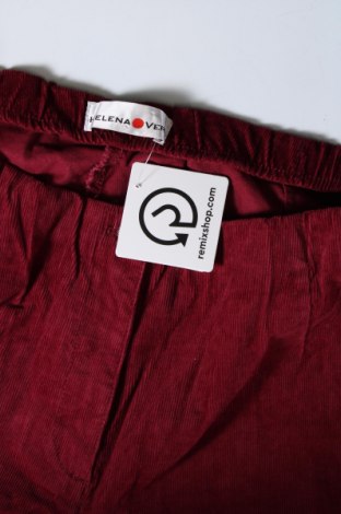 Damen Cordhose Helena Vera, Größe XL, Farbe Rot, Preis € 11,99