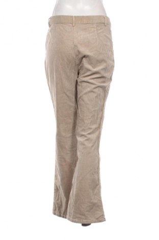 Pantaloni de velvet de femei Lady M, Mărime L, Culoare Bej, Preț 40,99 Lei