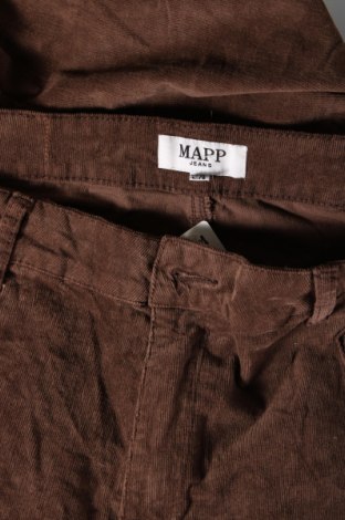 Pantaloni de velvet de femei MAPP, Mărime XL, Culoare Maro, Preț 35,99 Lei