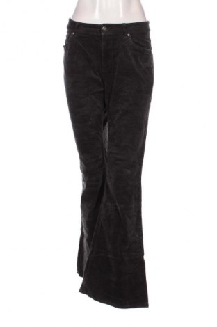 Pantaloni de velvet de femei Monki, Mărime XL, Culoare Gri, Preț 41,99 Lei