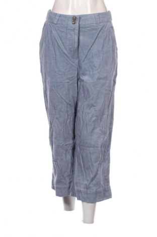 Pantaloni de velvet de femei New Look, Mărime M, Culoare Albastru, Preț 38,99 Lei