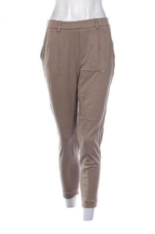 Pantaloni de velvet de femei Object, Mărime S, Culoare Bej, Preț 55,99 Lei