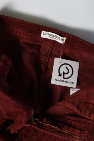 Női kordbársony nadrág Pull&Bear, Méret M, Szín Barna, Ár 7 399 Ft