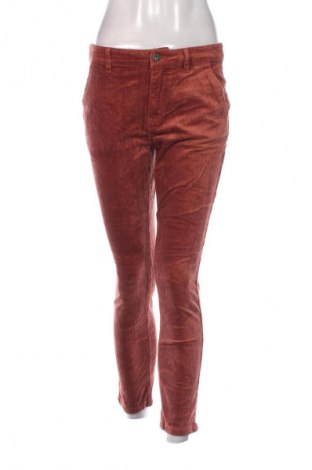 Pantaloni de velvet de femei Pulz Jeans, Mărime S, Culoare Maro, Preț 31,99 Lei