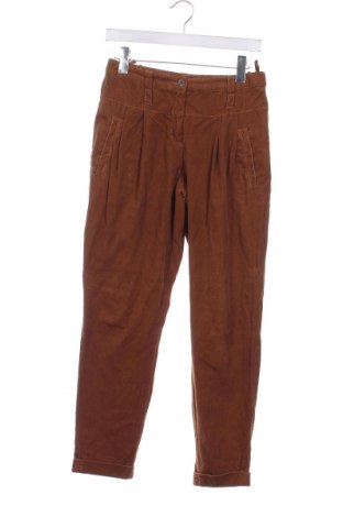 Pantaloni de velvet de femei Raffaello Rossi, Mărime XS, Culoare Maro, Preț 173,47 Lei