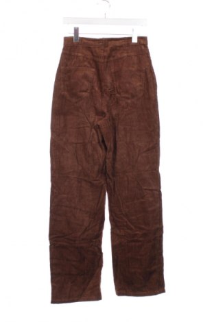 Pantaloni de velvet de femei Reserved, Mărime S, Culoare Maro, Preț 95,99 Lei