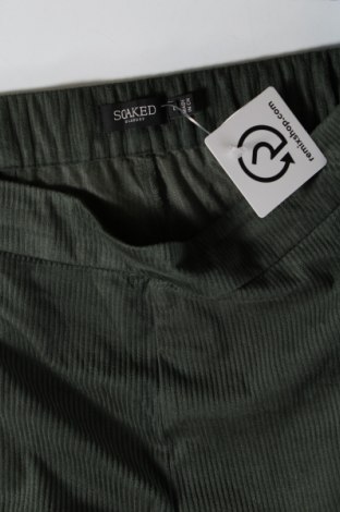 Pantaloni de velvet de femei Soaked In Luxury, Mărime L, Culoare Verde, Preț 223,99 Lei