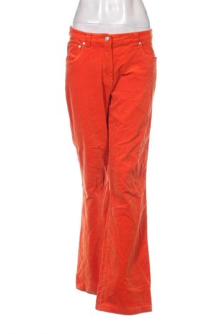 Pantaloni de velvet de femei Street One, Mărime M, Culoare Portocaliu, Preț 33,99 Lei