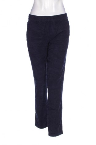 Pantaloni de velvet de femei Up 2 Fashion, Mărime L, Culoare Albastru, Preț 27,99 Lei