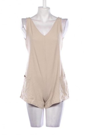 Kurzer Damenoverall, Größe M, Farbe Beige, Preis € 14,49