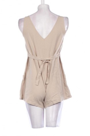 Kurzer Damenoverall, Größe M, Farbe Beige, Preis € 13,49