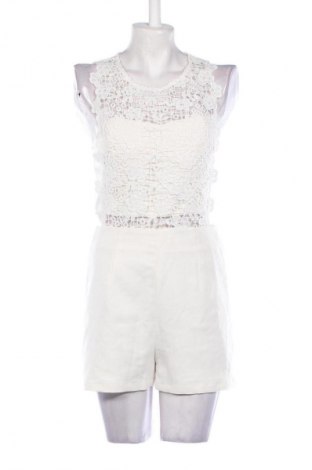 Women's short jumpsuit Allyson, Mărime M, Culoare Alb, Preț 99,87 Lei