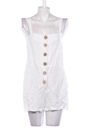 Women's short jumpsuit Mango, Mărime L, Culoare Alb, Preț 79,99 Lei