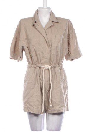 Women's short jumpsuit Mango, Μέγεθος M, Χρώμα  Μπέζ, Τιμή 20,99 €