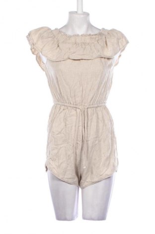 Women's short jumpsuit Tally Weijl, Μέγεθος S, Χρώμα  Μπέζ, Τιμή 17,49 €