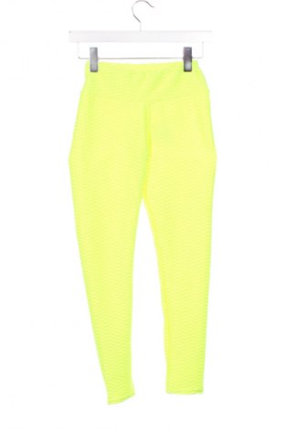 Damskie legginsy, Rozmiar XS, Kolor Żółty, Cena 37,99 zł