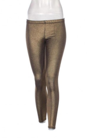 Damen Leggings Tally Weijl, Größe M, Farbe Golden, Preis 5,99 €