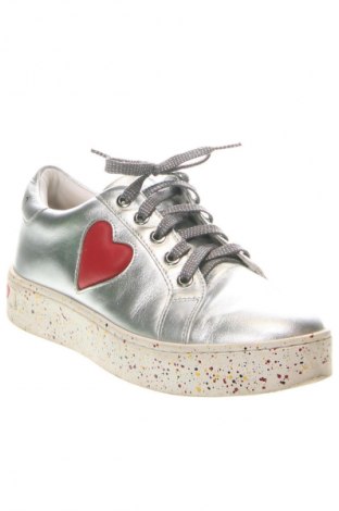 Damenschuhe Love Moschino, Größe 37, Farbe Silber, Preis 98,26 €