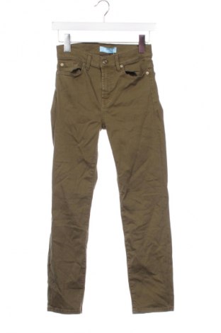 Damskie spodnie 7 For All Mankind, Rozmiar L, Kolor Zielony, Cena 273,99 zł