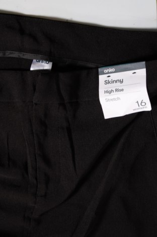 Damenhose Anko, Größe XL, Farbe Schwarz, Preis 10,49 €