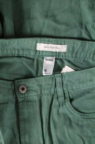 Pantaloni de femei Anko, Mărime L, Culoare Verde, Preț 60,99 Lei