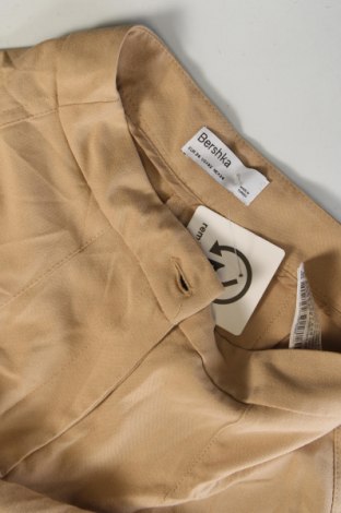 Damenhose Bershka, Größe XS, Farbe Beige, Preis 20,49 €