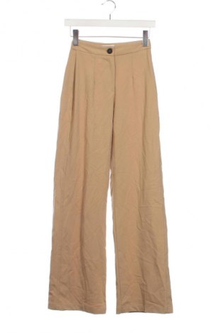 Damenhose Bershka, Größe XS, Farbe Beige, Preis 7,49 €