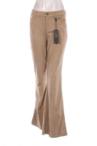 Pantaloni de femei Guess, Mărime L, Culoare Bej, Preț 263,99 Lei