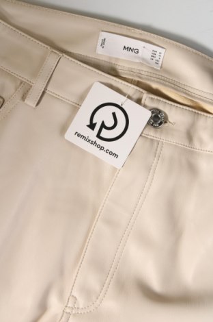 Pantaloni de femei Mango, Mărime L, Culoare Ecru, Preț 155,51 Lei