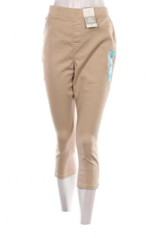 Pantaloni de femei Pep & Co, Mărime XL, Culoare Bej, Preț 52,99 Lei