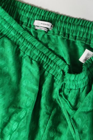 Pantaloni de femei Reserved, Mărime L, Culoare Verde, Preț 52,99 Lei