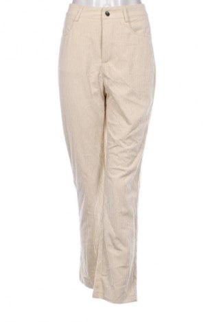 Pantaloni de femei SHEIN, Mărime XS, Culoare Ecru, Preț 28,99 Lei