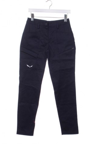 Pantaloni de femei Salewa, Mărime XS, Culoare Albastru, Preț 304,58 Lei