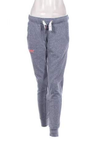 Pantaloni trening de femei Superdry, Mărime S, Culoare Albastru, Preț 139,99 Lei