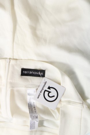 Pantaloni de femei Terranova, Mărime XL, Culoare Alb, Preț 59,99 Lei