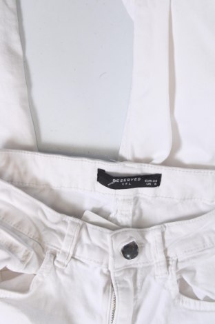 Pantaloni de femei Yfl Reserved, Mărime XS, Culoare Alb, Preț 36,99 Lei