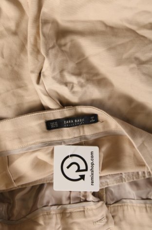 Damenhose Zara, Größe S, Farbe Beige, Preis 7,99 €