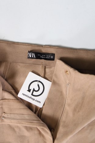 Damenhose Zara, Größe M, Farbe Beige, Preis 18,99 €