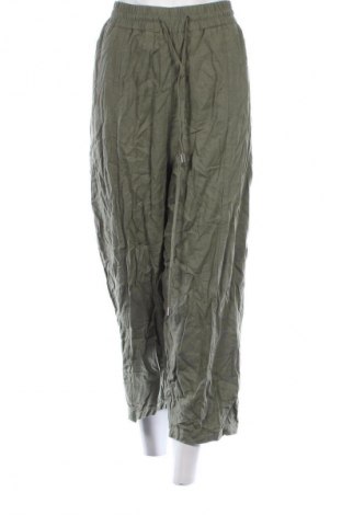 Pantaloni de femei Zara, Mărime XL, Culoare Verde, Preț 40,99 Lei