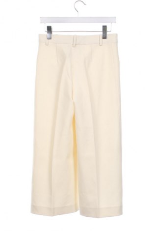 Pantaloni de femei Zara, Mărime XS, Culoare Ecru, Preț 111,99 Lei