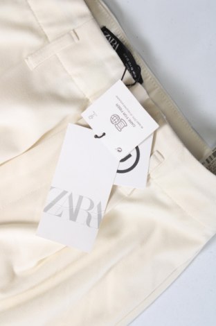 Γυναικείο παντελόνι Zara, Μέγεθος XS, Χρώμα Λευκό, Τιμή 32,00 €