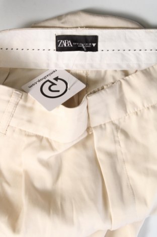 Pantaloni de femei Zara, Mărime S, Culoare Ecru, Preț 48,99 Lei