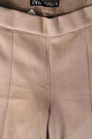 Damenhose Zara, Größe S, Farbe Beige, Preis 6,49 €