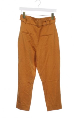 Pantaloni de femei Zara Trafaluc, Mărime XS, Culoare Galben, Preț 31,99 Lei