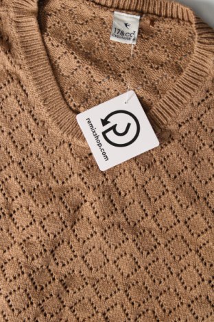 Damenpullover 17 & Co., Größe L, Farbe Beige, Preis € 10,49