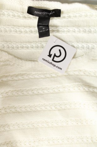 Damenpullover Ashley Stewart, Größe XL, Farbe Weiß, Preis € 7,49