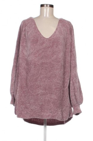 Damenpullover Ava & Viv, Größe 4XL, Farbe Rosa, Preis € 20,49