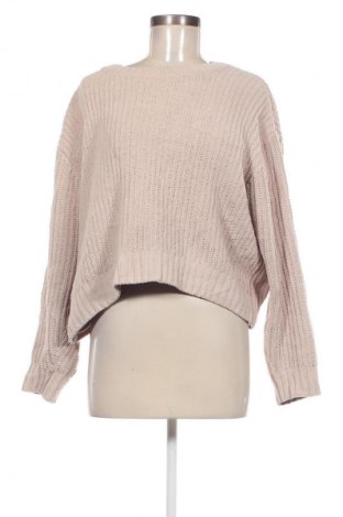 Damenpullover Bershka, Größe M, Farbe Beige, Preis € 11,49