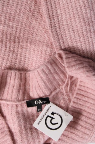 Damenpullover C&A, Größe XS, Farbe Rosa, Preis € 9,49