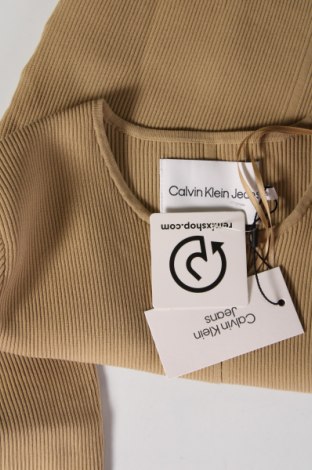 Damenpullover Calvin Klein Jeans, Größe S, Farbe Beige, Preis 65,49 €